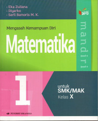 Image of Mandiri Matematika SMK Kelas X