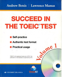 Image of Succeed in the Toeic Test Volume 1